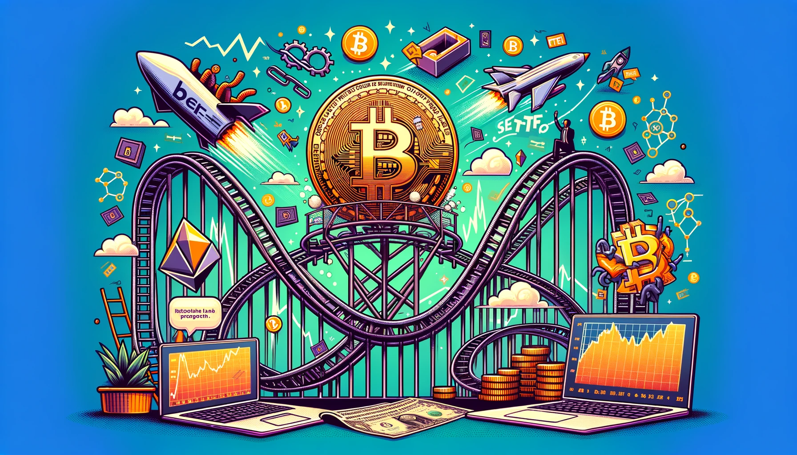 Bitcoin's Rollercoaster Ride: SEC Hacks, ETF Dreams, and Market Whiplash!